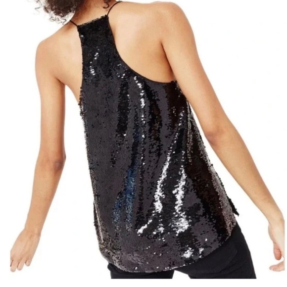CAMI NYC The racer sequin camisole with lace trim XS - Picture 2 of 6